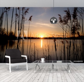 Picture of Sunset at Annone Lake